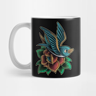 Sparrow Tattoo Oldschool Mug